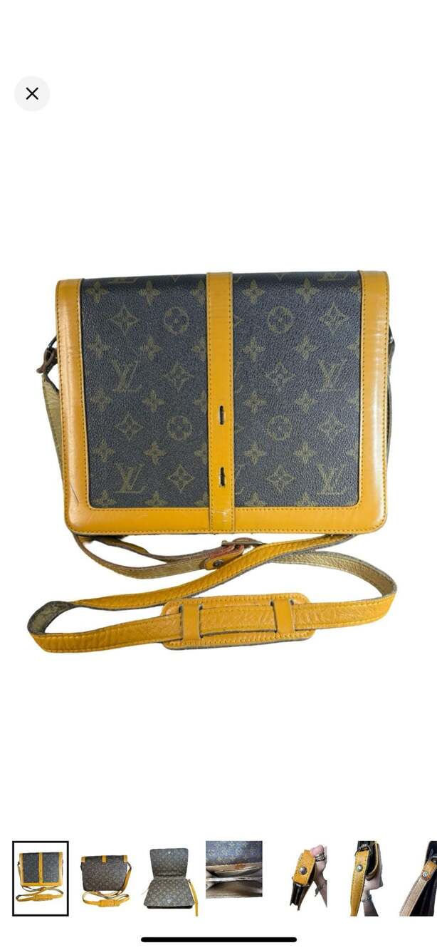 Louis Vuitton Monogram Sac Rond Point Vintage Shoulder Bag